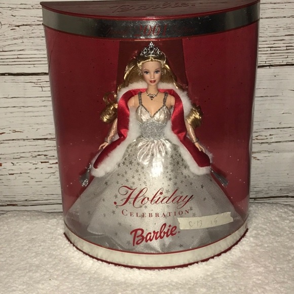 NWT 2001 holiday celebration Barbie - Picture 1 of 8